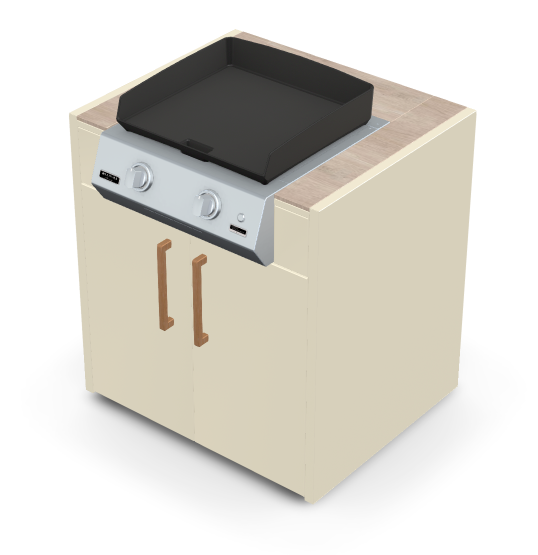 Brabura KC 80 Plancha Körper