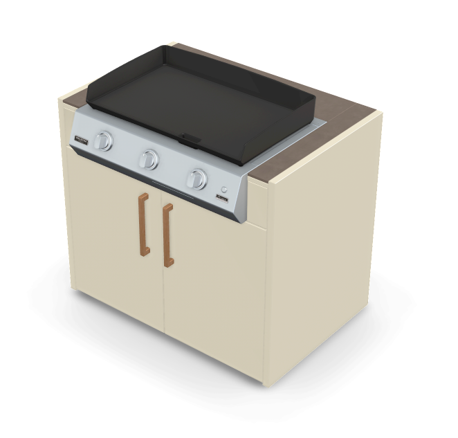 Corpo della plancha Brabura KC 100