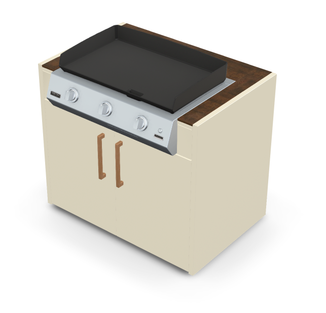 Corpo della plancha Brabura KC 100