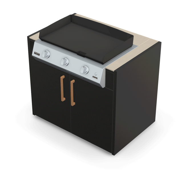 Corpo della plancha Brabura KC 100