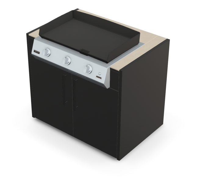 Corpo della plancha Brabura KC 100