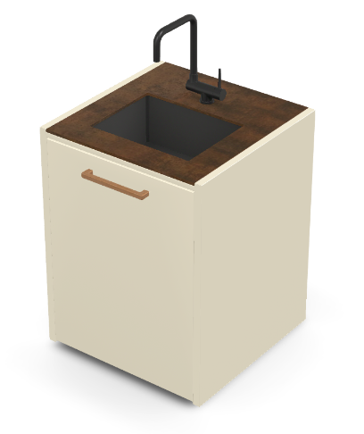 Módulo de lavabo Brabura CT 60