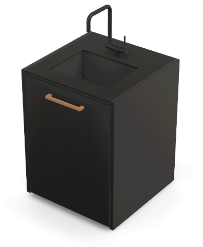 Módulo de lavabo Brabura CT 60