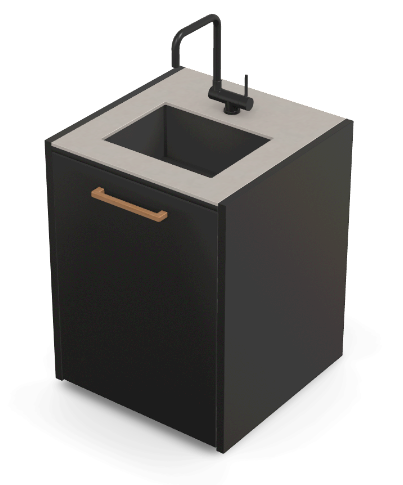 Módulo de lavabo Brabura CT 60