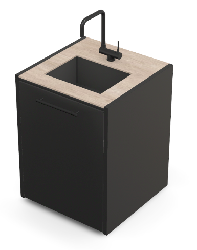 Módulo de lavabo Brabura CT 60