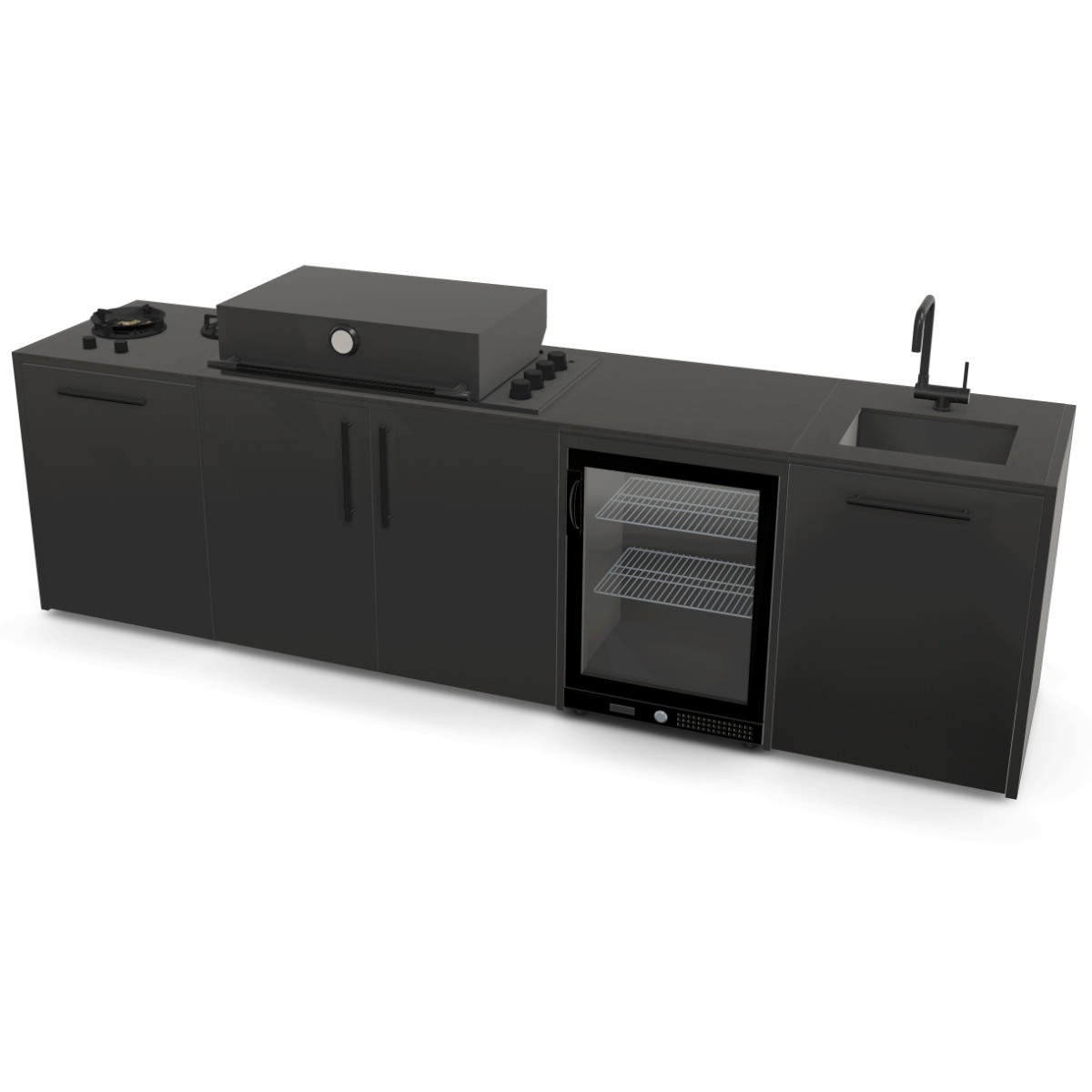 Brabura The Allrounder ONE All Black