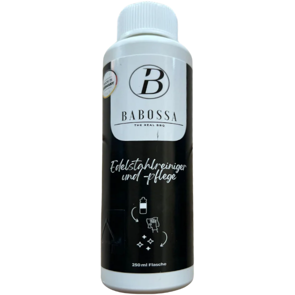 Babossa Edelstahlreiniger und -pflege