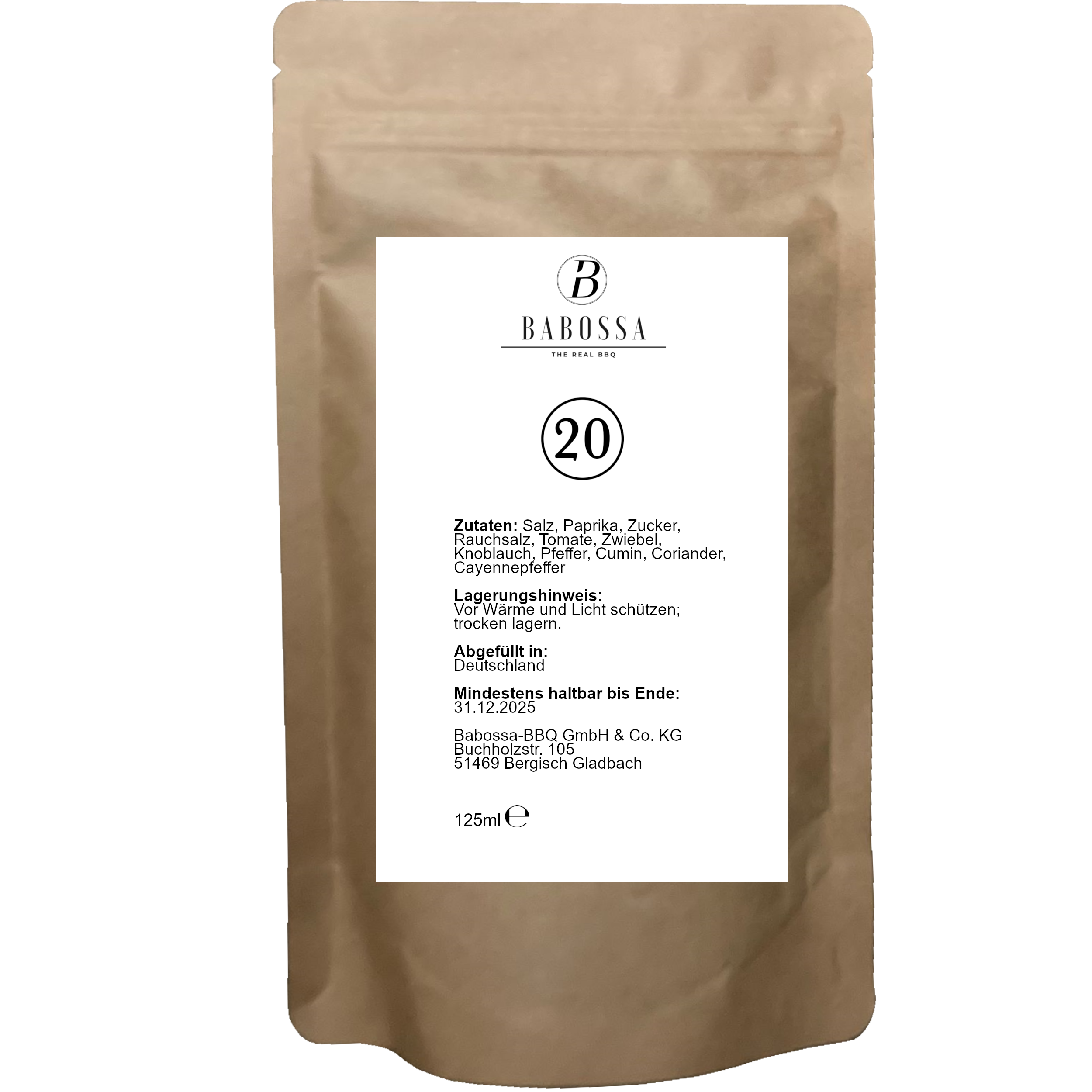 Produktbild Babossa Gewürz Nummer 20