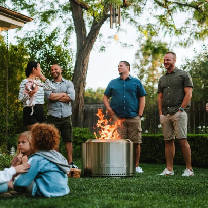 Réchaud Solo Stove YUKON avec support 2.0 (ACIER INOXYDABLE)