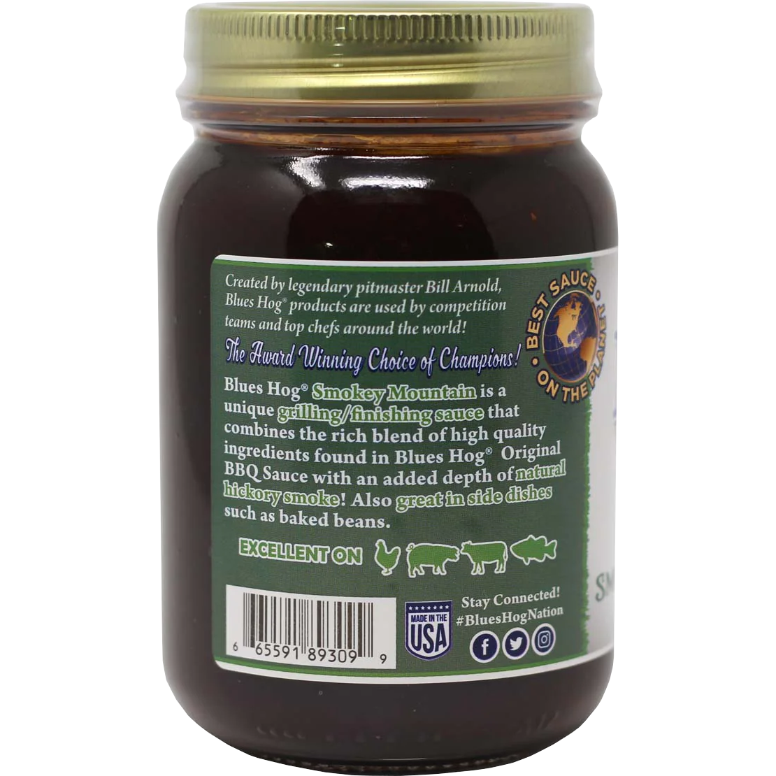 Blues Hog "Salsa barbacoa Smokey Mountain"