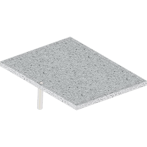 Bull Plancha aus Vulkangestein