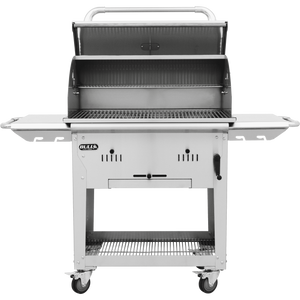 Bisonte, barbecue a carbone