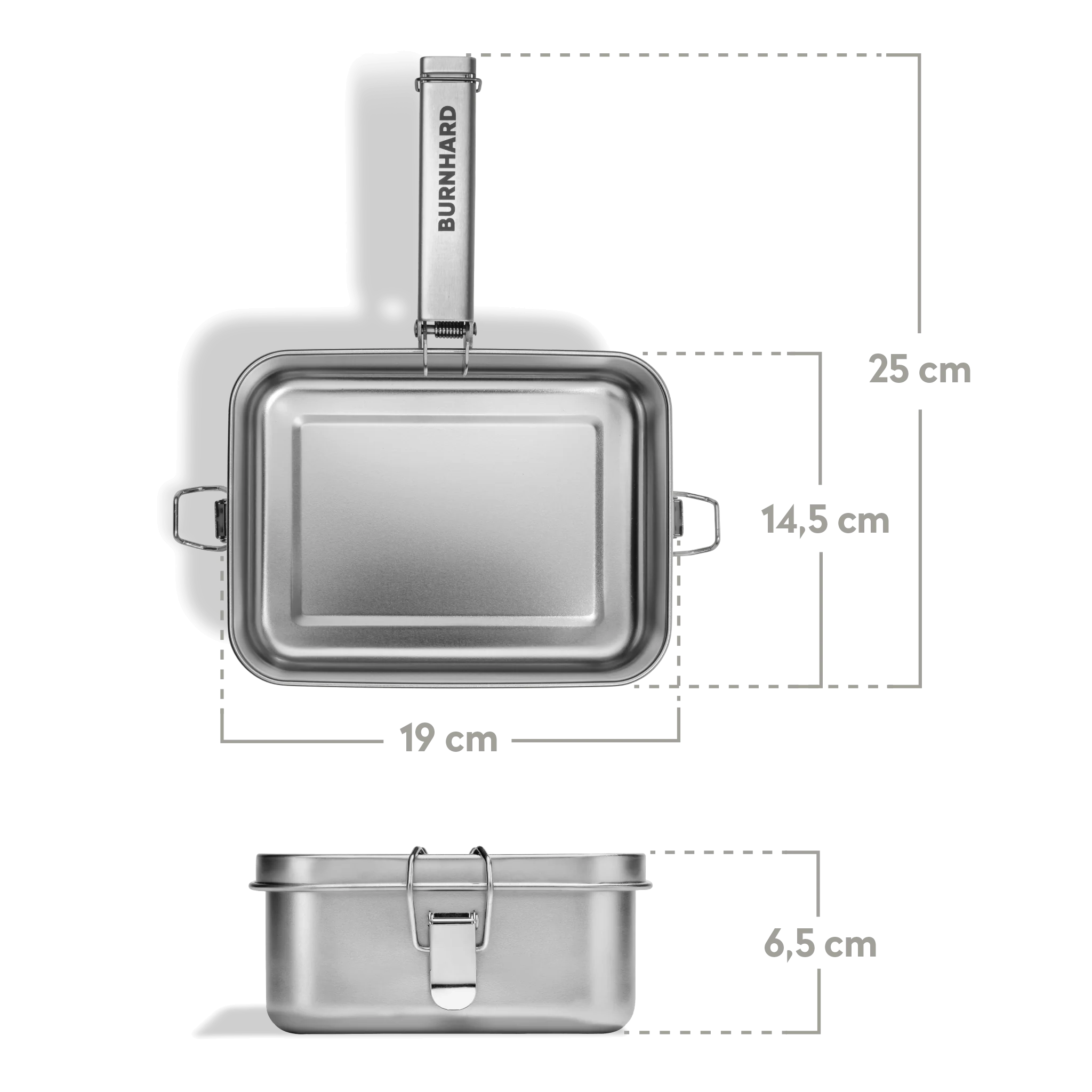 Burnhard JONES Kochgeschirr 2er Set 1,2 l