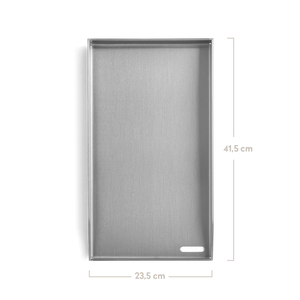 Burnhard Plancha Grillplatte passend für FRED | 41,5 x 23,5 x 3,5 cm