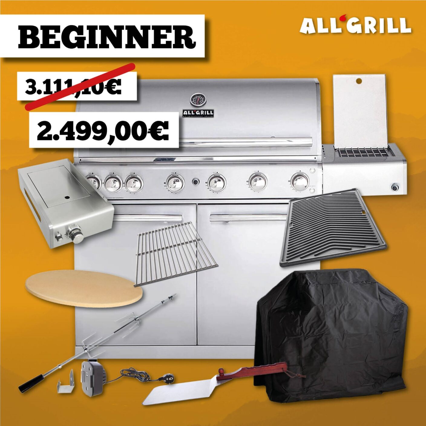 ALL'GRILL | Chef XL | Inizio stagione 2026! | Principiante