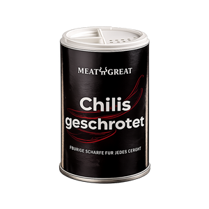 Meat 'n' Great Chilis geschrotet, Streuer, 70g