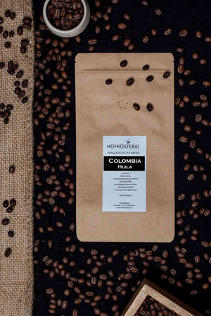 Hofrösterei Kaffeebohnen Colombia - Huila 500g