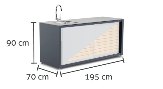 Dukin Outdoorküchen CookOUT® LINIS 195