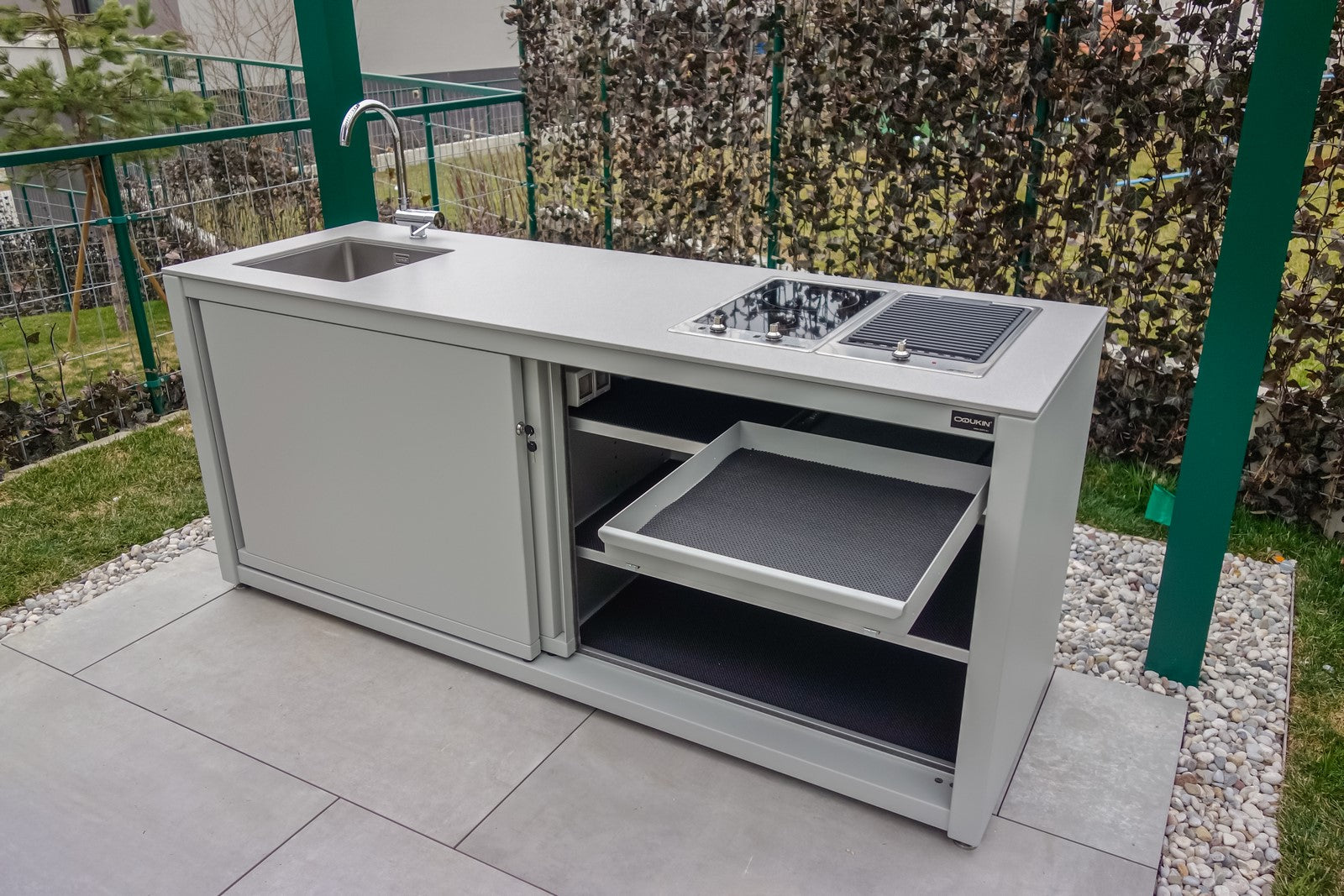 Dukin Outdoorküche Ausziehbare Schublade für CookOUT®