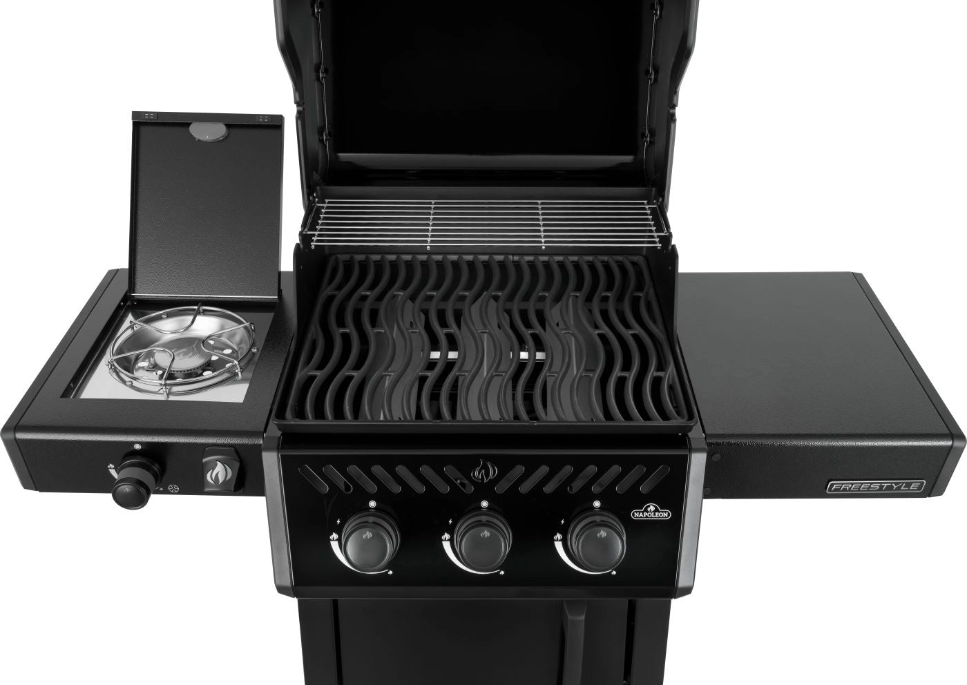 F365DSBPK-1-DE Grillrost und Seitenkocher