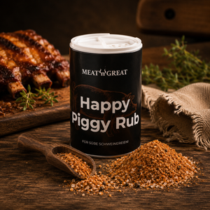 Meat 'n' Great Happy Piggy Rub, Streuer, 100g, Gewürz