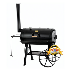 Joe's Barbeque 20" Sloppy Joe vatbarbecue groot met onderstel en stevige wielen