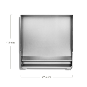 Burnhard Premium Plancha Set mit 2tlg. Grillspachtel und Grillschaber - Fred