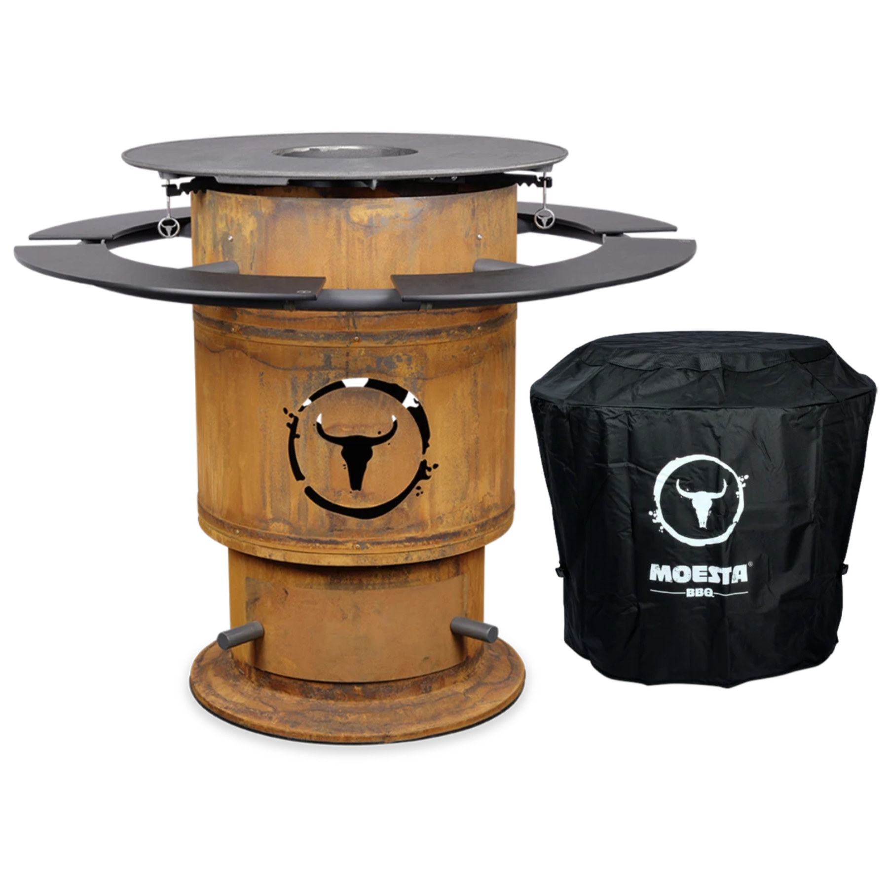 Moesta Bandit Paper Plank & BBQ-Disk inkl. Abdeckhaube