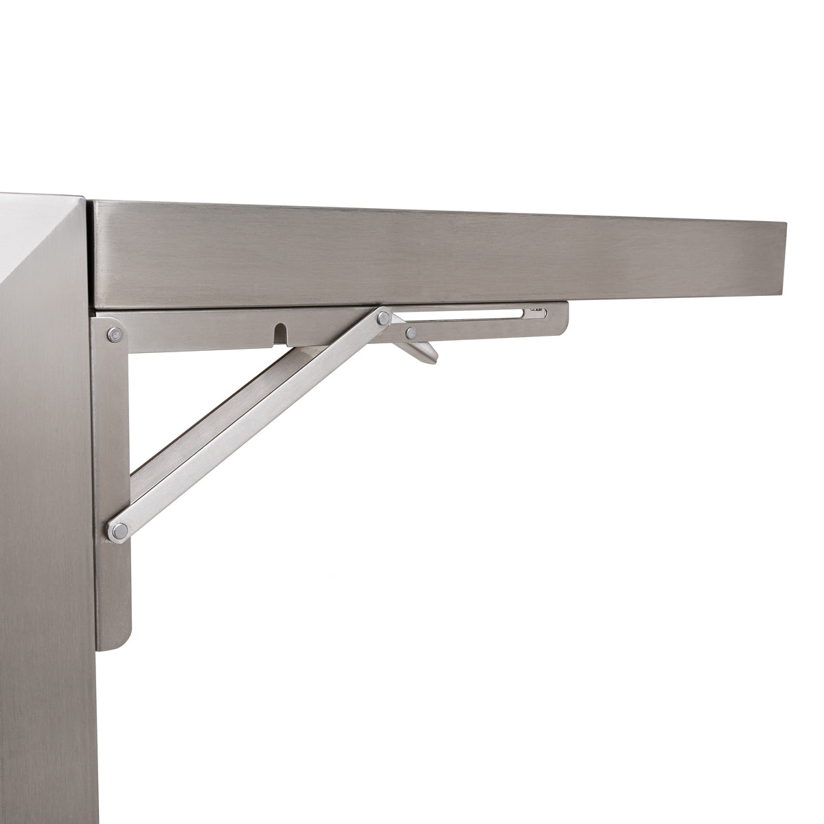 Monolith buggy made of stainless steel & teak, LeChef