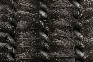 Napoleon Edelstahl Grillbürste dreireihig