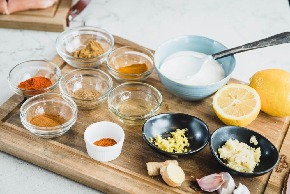 Tabla de cortar de bambú Napoleon 37x27cm, apta para bandeja lateral