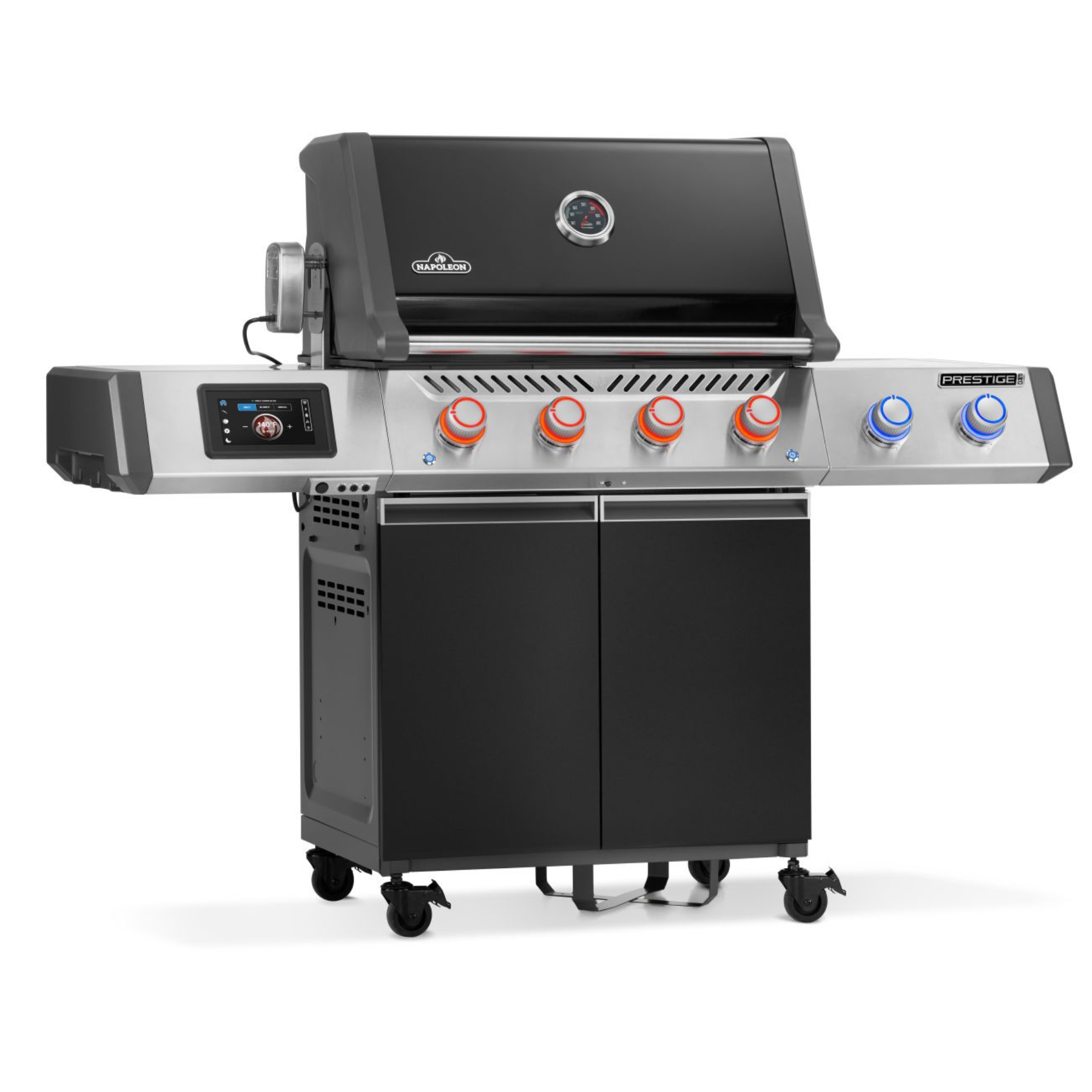 Napoleon Prestige PRO™ 500, Conectado, negro, incl. asador