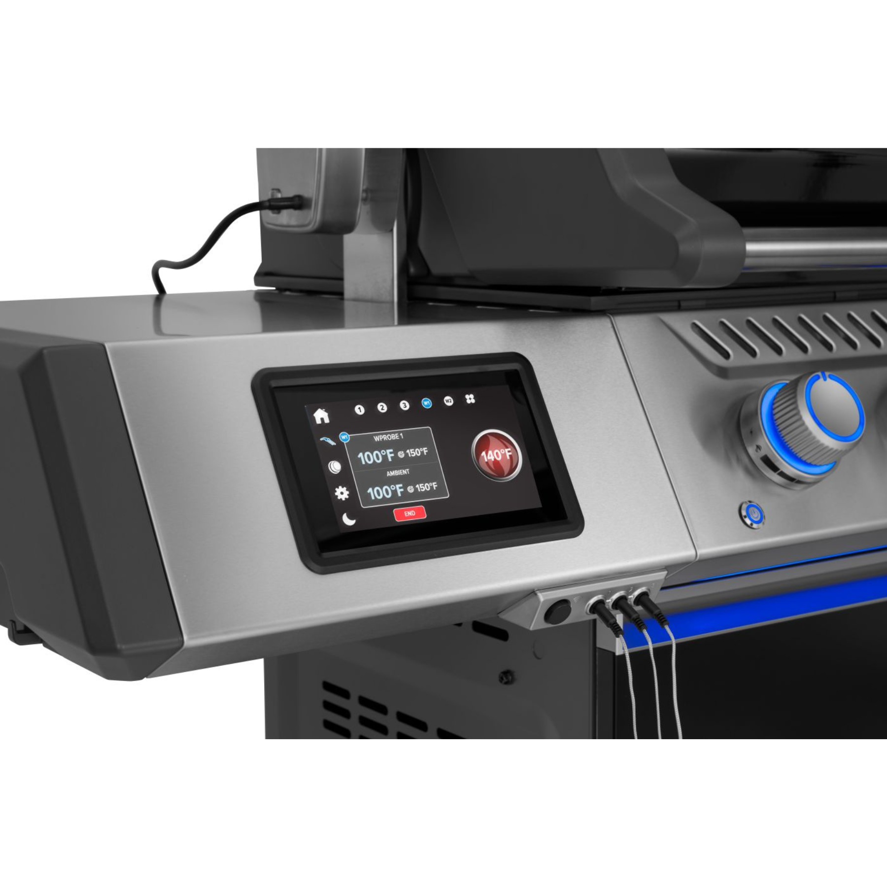 Napoleon Prestige PRO™ 500, Conectado, negro, incl. asador
