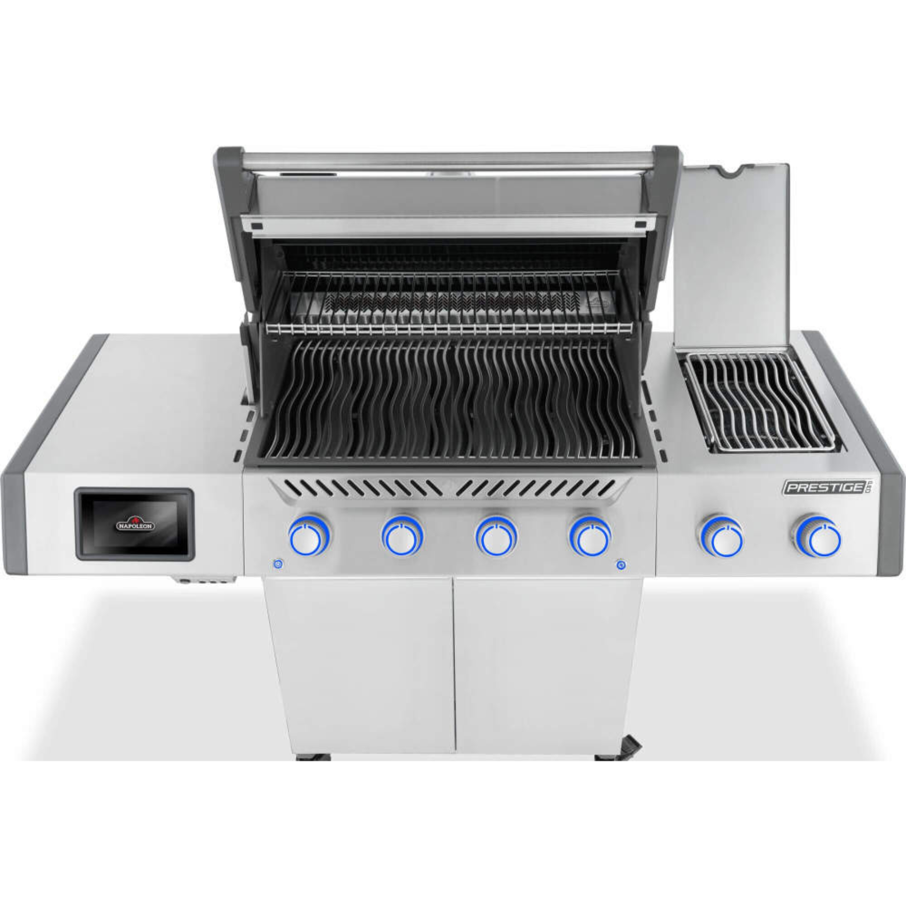Napoleon Prestige PRO™ 500, Connected, stainless steel, incl. rotisserie spit