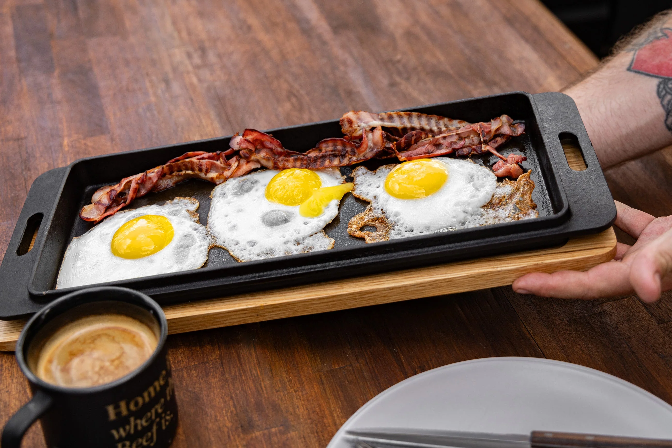 Otto Wilde cast iron pan set