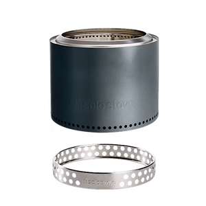 Solo Stove Bonfire Gunmeatal Bundle