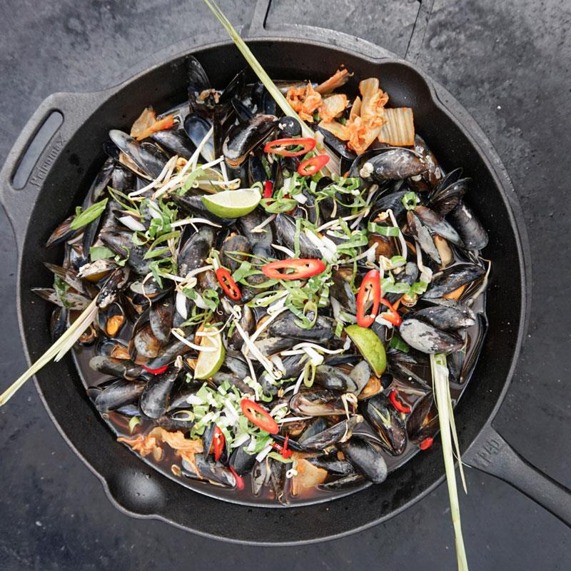 Petromax vuurpan fp40 met handvat