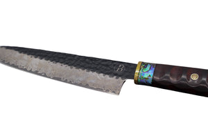 Cuchillo de cocinero Babossa Heritage con mango de palo de hierro del desierto