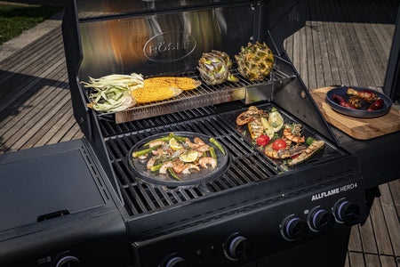 Rösle AllFlame Hero 4-palnikowy grill gazowy - 50mbar