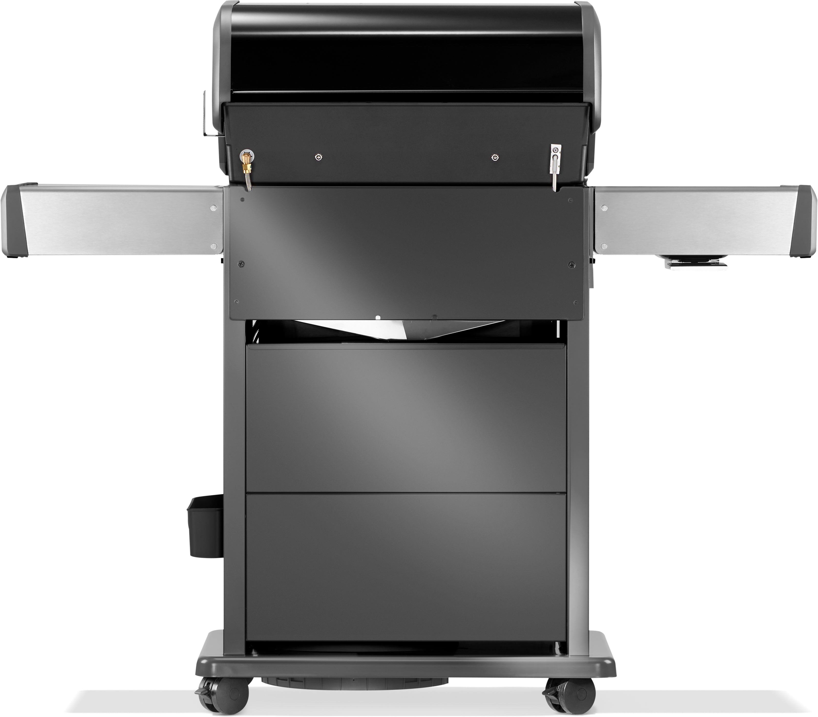 Napoleon Rogue PRO-S 425 con griglie in ghisa, nero, incluso spiedo per girarrosto