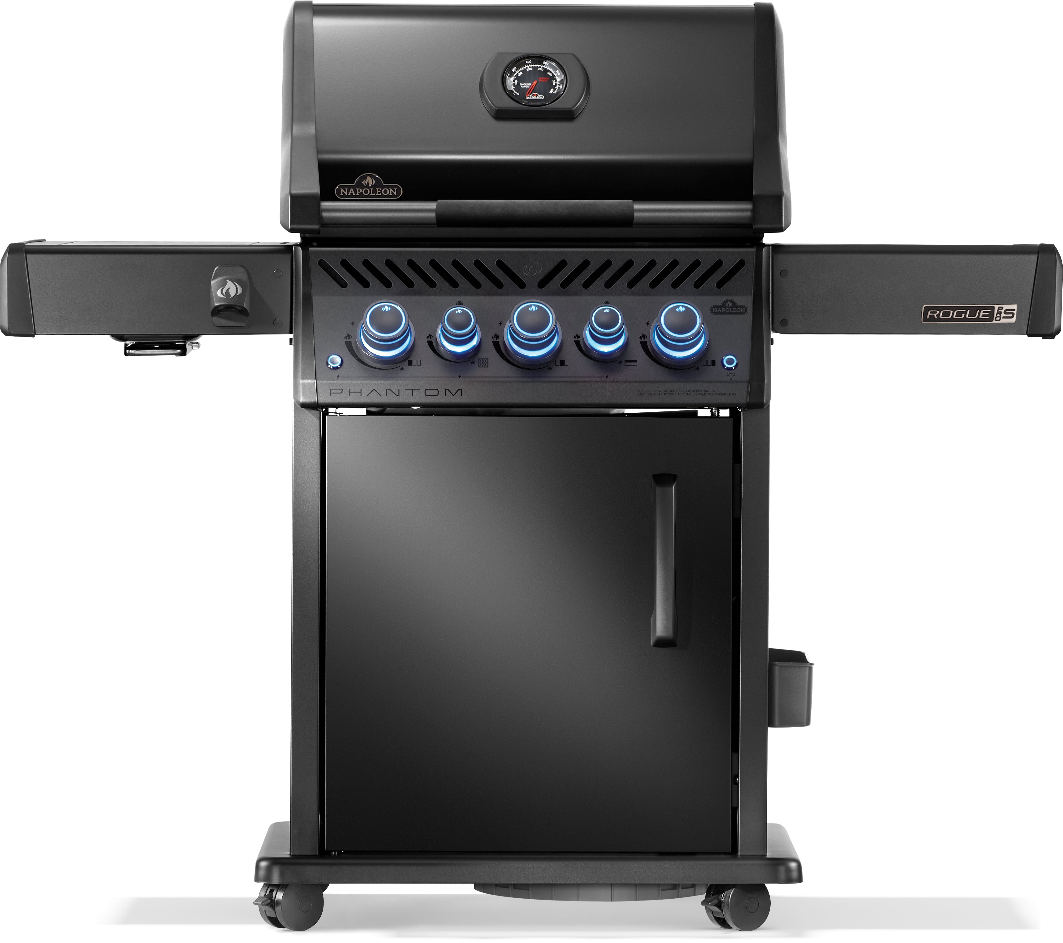 Napoleon Phantom, Rogue PRO-S 425, with stainless steel grids, matt black