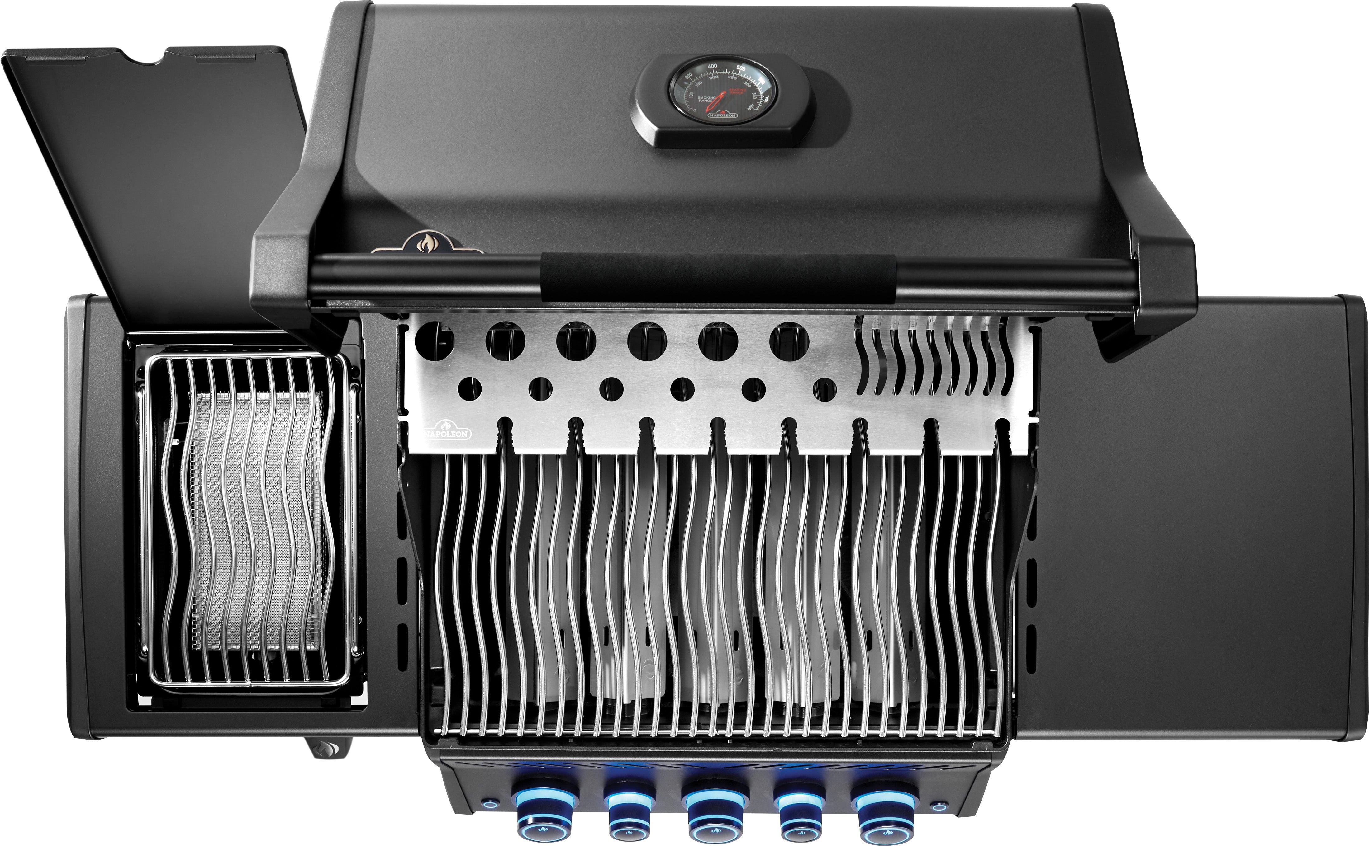 Napoleon Phantom, Rogue PRO-S 425, with stainless steel grids, matt black