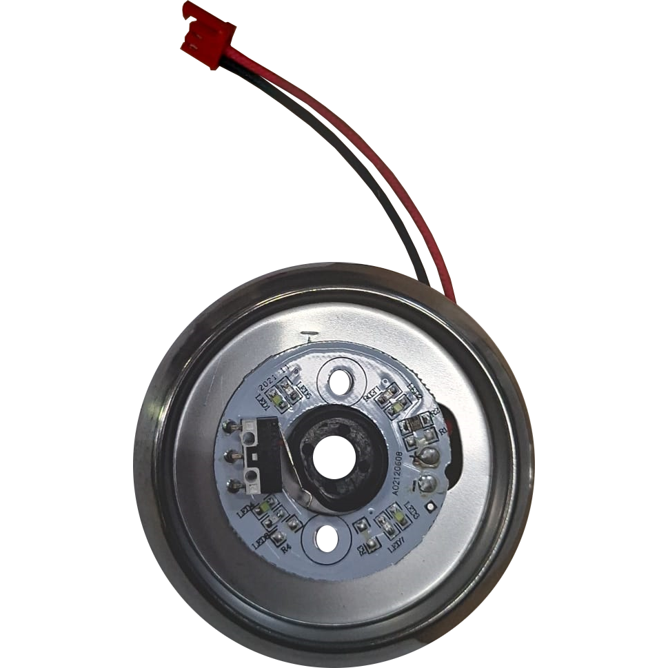 Rosace à bouton rotatif Rösle avec LED bicolores, Videro