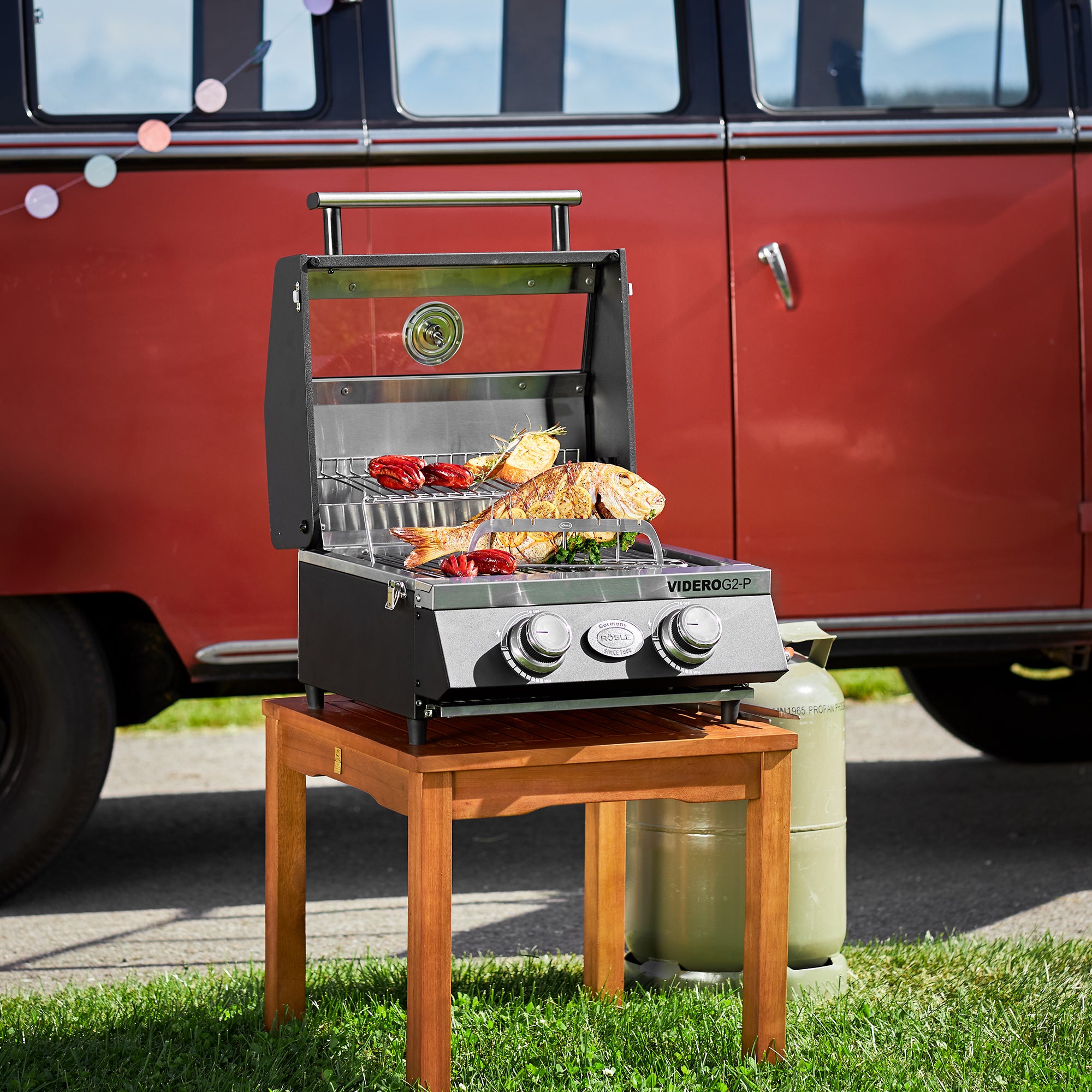 Rösle Barbacoa Portátil VIDERO G2-P 30mbar