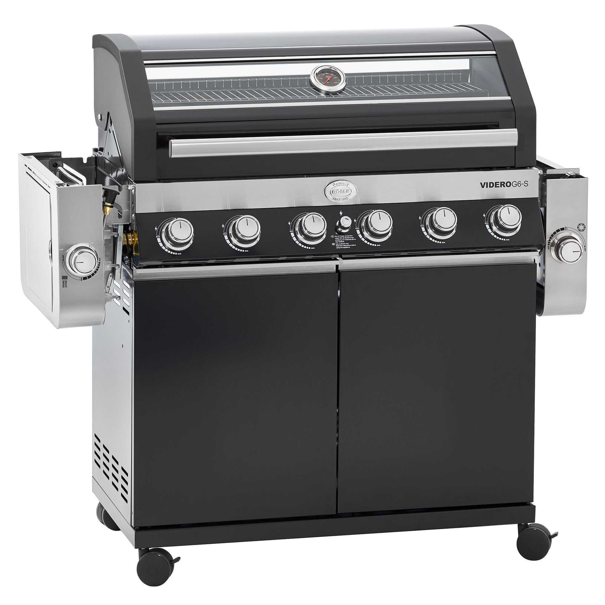 Rösle VIDERO G6-S Vario+ negro 50 mbar