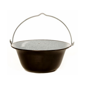Bouilloire à goulash hongroise originale Rumo Barbeque, émaillée, 10 litres