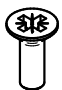 Brabura SCREW M4x10 COUNTERSUNK
