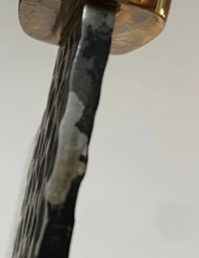 Babossa "B-Ware" Heritage Chai Dao mit Griff aus Wüsteneisenholz