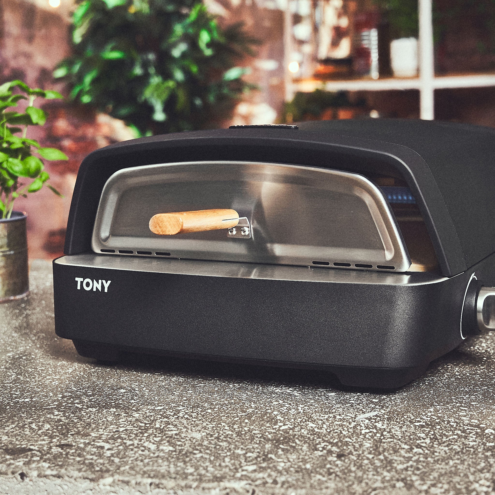 Burnhard Hitzeschild für TONY Gas-Pizzaofen