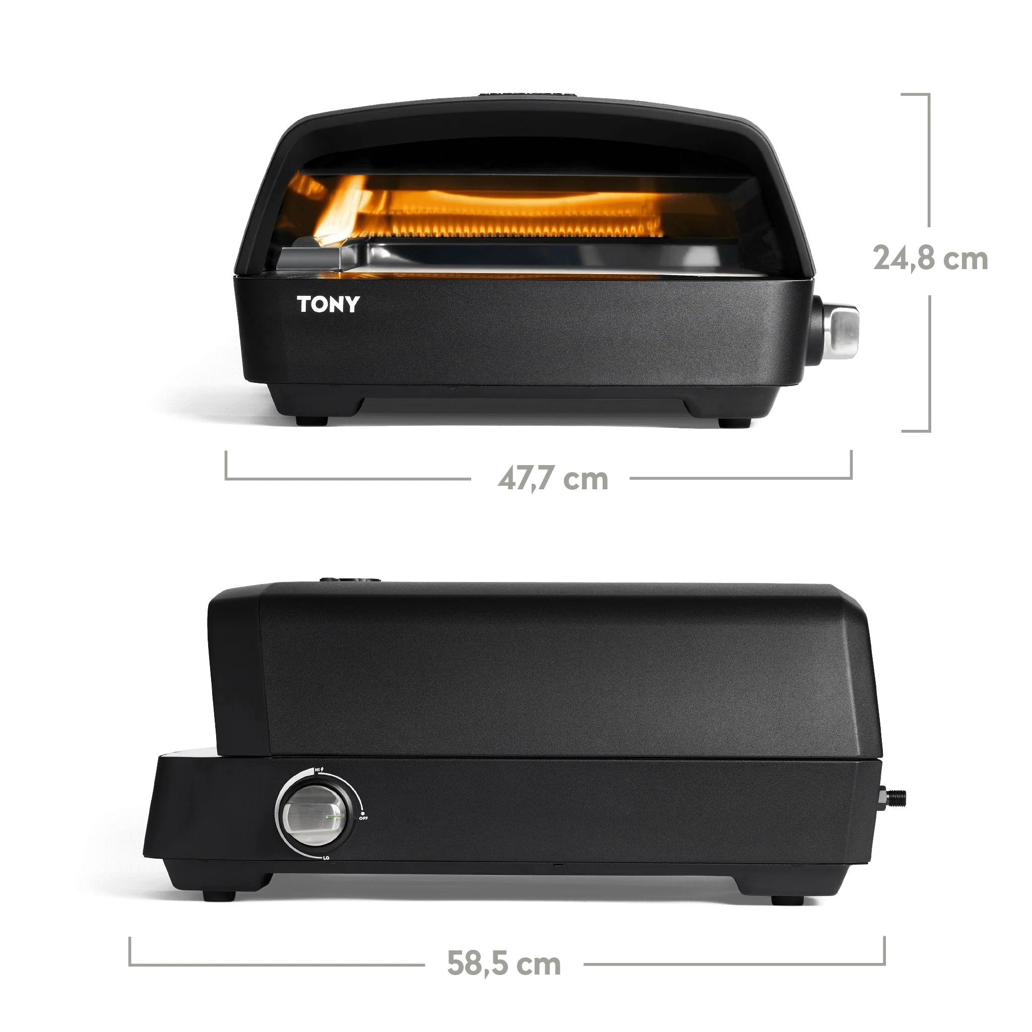 Burnhard TONY Gas-Pizzaofen